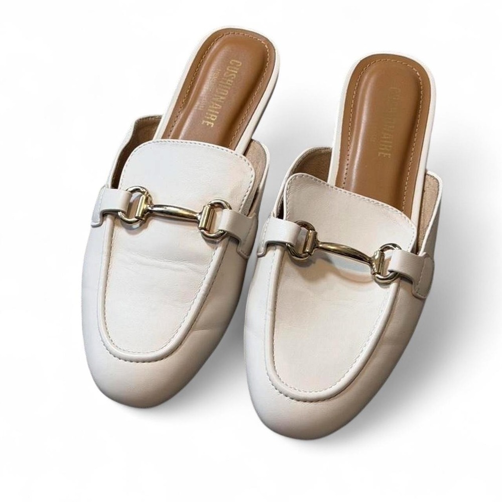Cushionaire Yates Bone Horsebit Slip On Mules, Women's Size 7.5